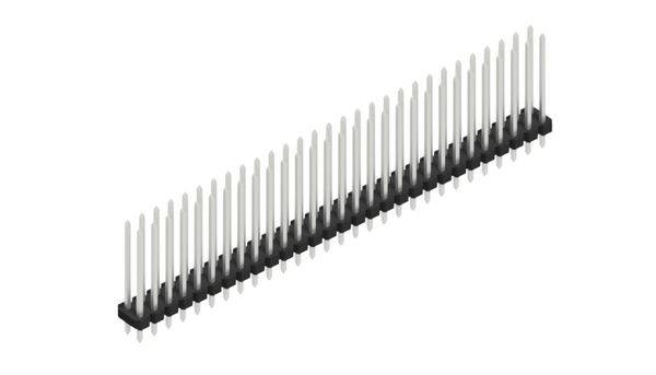 Fischer Elektronik Stiftleiste (Standard) Anzahl Reihen: 2 SLLP219058Z 10St.