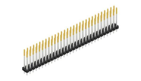 Fischer Elektronik Stiftleiste (Standard) Anzahl Reihen: 2 SLLP219060S 10St.