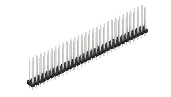 Fischer Elektronik Stiftleiste (Standard) Anzahl Reihen: 2 SLLP219062Z 10St.