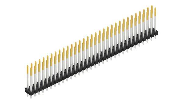 Fischer Elektronik Stiftleiste (Standard) Anzahl Reihen: 2 SLLP219064S 10St.