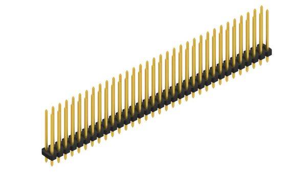 Fischer Elektronik Stiftleiste (Standard) Anzahl Reihen: 2 SLLP219066G 10St.