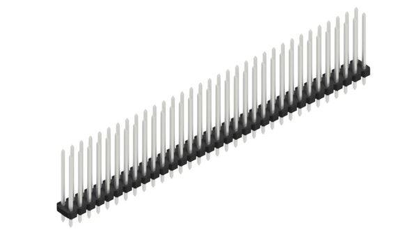 Fischer Elektronik Stiftleiste (Standard) Anzahl Reihen: 2 SLLP219066Z 10St.