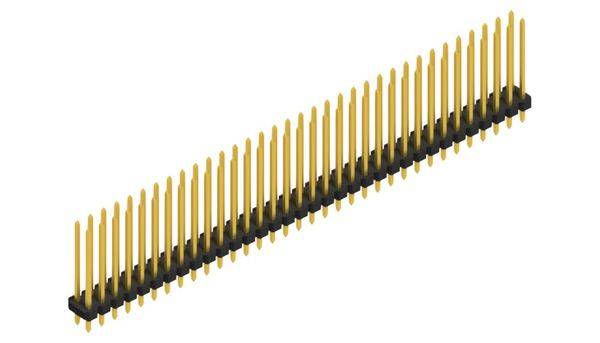 Fischer Elektronik Stiftleiste (Standard) Anzahl Reihen: 2 SLLP219068G 10St.