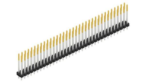 Fischer Elektronik Stiftleiste (Standard) Anzahl Reihen: 2 SLLP219068S 10St.