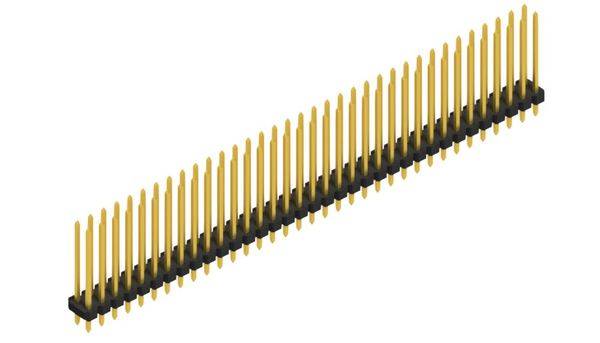 Fischer Elektronik Stiftleiste (Standard) Anzahl Reihen: 2 SLLP219070G 10St.