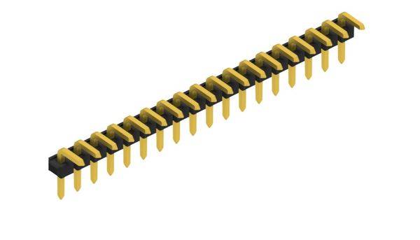Fischer Elektronik Stiftleiste (Standard) Anzahl Reihen: 1 SLLP304118G 10St.
