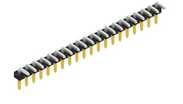 Fischer Elektronik Stiftleiste (Standard) Anzahl Reihen: 1 SLLP304120S 10St.