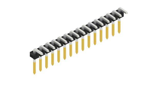Fischer Elektronik Stiftleiste (Standard) Anzahl Reihen: 1 SLLP306915S 10St.