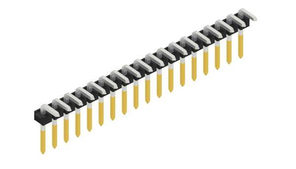 Fischer Elektronik Stiftleiste (Standard) Anzahl Reihen: 1 SLLP306918S 10St.