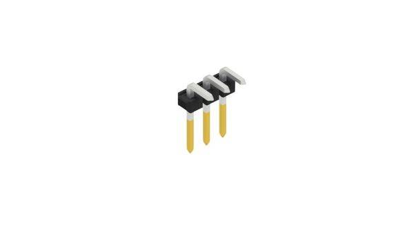 Fischer Elektronik Stiftleiste (Standard) Anzahl Reihen: 1 10058849 10St.