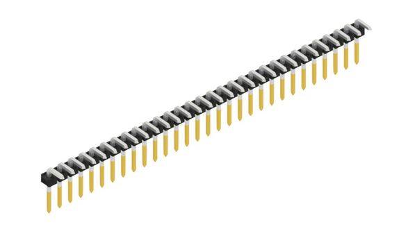 Fischer Elektronik Stiftleiste (Standard) Anzahl Reihen: 1 SLLP306930S 10St.