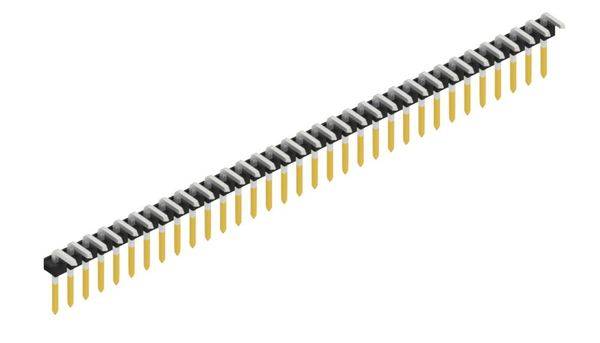 Fischer Elektronik Stiftleiste (Standard) Anzahl Reihen: 1 SLLP306933S 10St.
