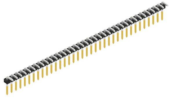 Fischer Elektronik Stiftleiste (Standard) Anzahl Reihen: 1 10058882 10St.