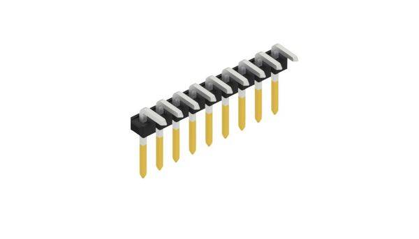 Fischer Elektronik Stiftleiste (Standard) Anzahl Reihen: 1 10148163 10St.