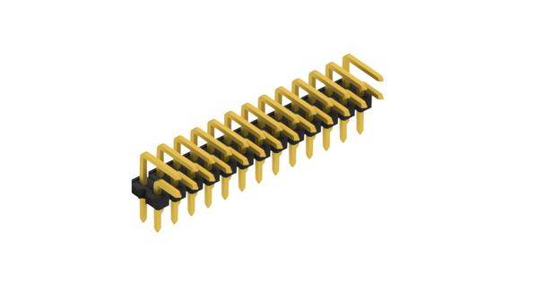 Fischer Elektronik Stiftleiste (Standard) Anzahl Reihen: 2 SLLP404126G 10St.