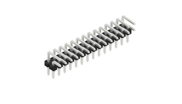 Fischer Elektronik Stiftleiste (Standard) Anzahl Reihen: 2 SLLP404128Z 10St.