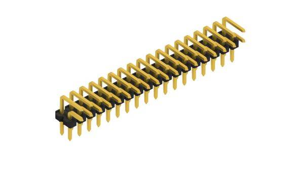 Fischer Elektronik Stiftleiste (Standard) Anzahl Reihen: 2 SLLP404136G 10St.