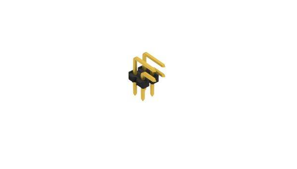 Fischer Elektronik Stiftleiste (Standard) Anzahl Reihen: 2 SLLP40414G 10St.