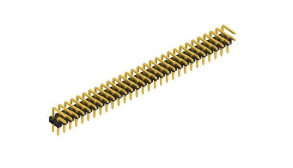 Fischer Elektronik Stiftleiste (Standard) Anzahl Reihen: 2 SLLP404158G 10St.