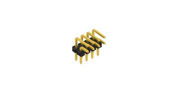 Fischer Elektronik Stiftleiste (Standard) Anzahl Reihen: 2 SLLP40418G 10St.