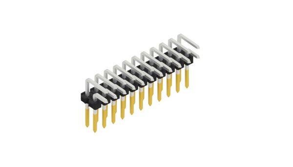 Fischer Elektronik Stiftleiste (Standard) Anzahl Reihen: 2 SLLP406922S 10St.
