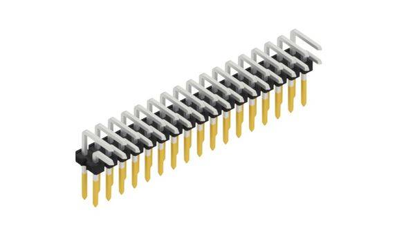 Fischer Elektronik Stiftleiste (Standard) Anzahl Reihen: 2 10058974 10St.