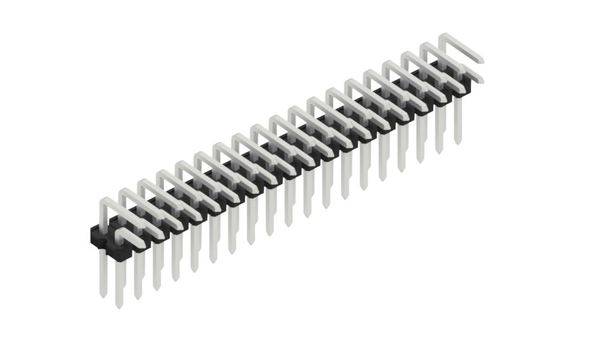 Fischer Elektronik Stiftleiste (Standard) Anzahl Reihen: 2 SLLP406938Z 10St.