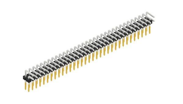 Fischer Elektronik Stiftleiste (Standard) Anzahl Reihen: 2 SLLP406966S 10St.
