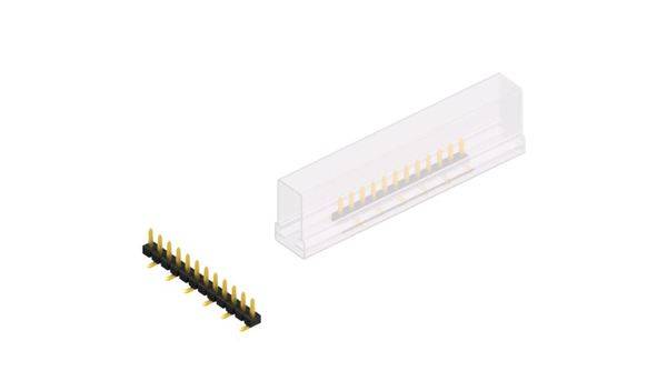 Fischer Elektronik Stiftleiste (Standard) Anzahl Reihen: 1 SLLP5SMD03812GSM 10St.