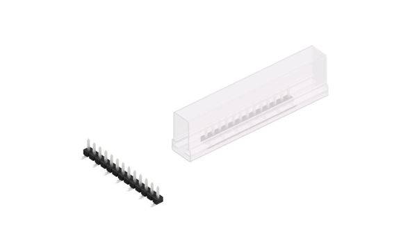 Fischer Elektronik Stiftleiste (Standard) Anzahl Reihen: 1 SLLP5SMD03813ZSM 10St.