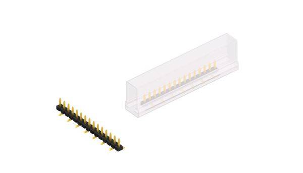 Fischer Elektronik Stiftleiste (Standard) Anzahl Reihen: 1 SLLP5SMD03815GSM 10St.