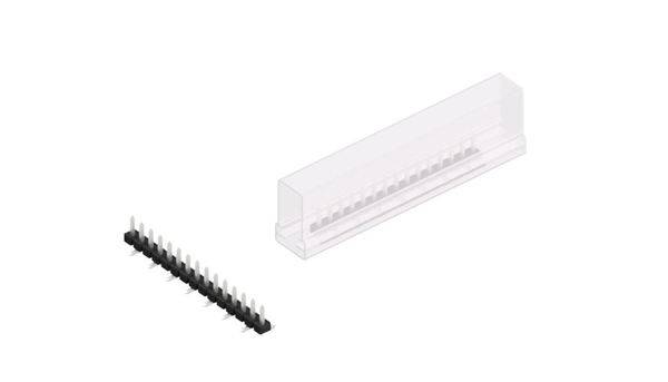 Fischer Elektronik Stiftleiste (Standard) Anzahl Reihen: 1 SLLP5SMD03815ZSM 10St.