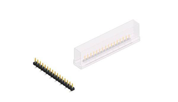 Fischer Elektronik Stiftleiste (Standard) Anzahl Reihen: 1 SLLP5SMD03816SSM 10St.