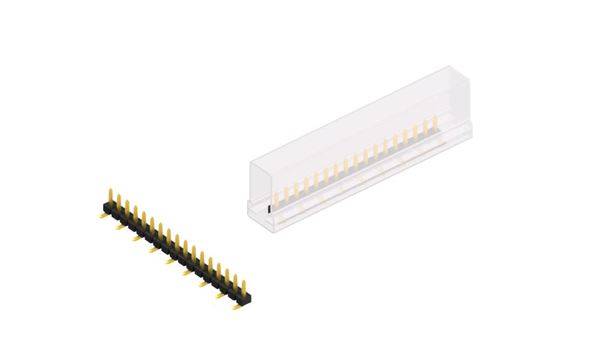 Fischer Elektronik Stiftleiste (Standard) Anzahl Reihen: 1 SLLP5SMD03817GSM 10St.