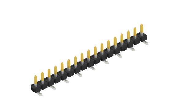 Fischer Elektronik Stiftleiste (Standard) Anzahl Reihen: 1 10059047 10St.