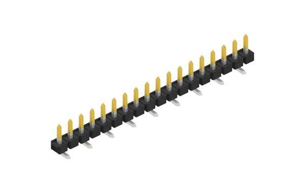 Fischer Elektronik Stiftleiste (Standard) Anzahl Reihen: 1 10059050 10St.