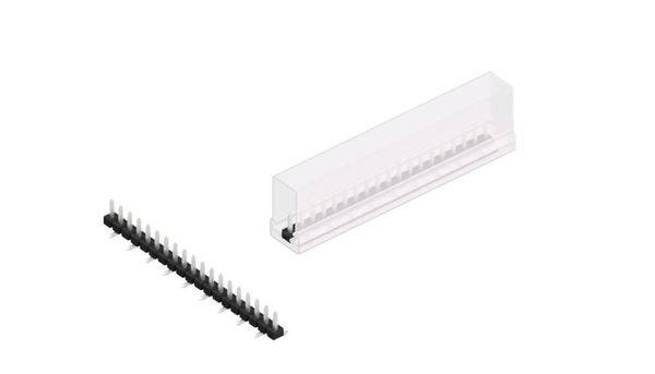 Fischer Elektronik Stiftleiste (Standard) Anzahl Reihen: 1 SLLP5SMD03819ZSM 10St.