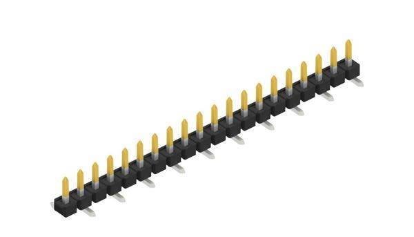 Fischer Elektronik Stiftleiste (Standard) Anzahl Reihen: 1 10059056 10St.