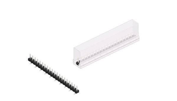 Fischer Elektronik Stiftleiste (Standard) Anzahl Reihen: 1 SLLP5SMD03820ZSM 10St.