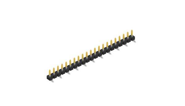 Fischer Elektronik Stiftleiste (Standard) Anzahl Reihen: 1 SLLP5SMD03821S 10St.