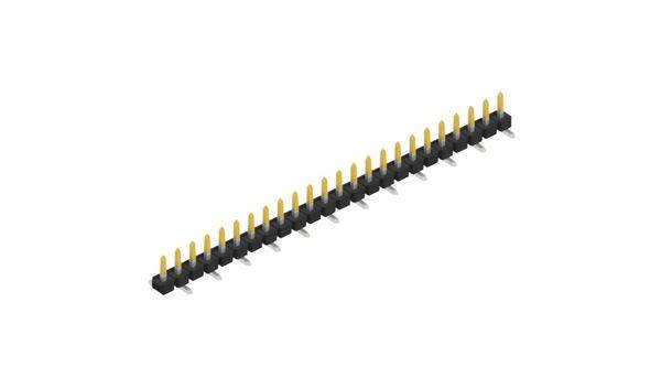 Fischer Elektronik Stiftleiste (Standard) Anzahl Reihen: 1 SLLP5SMD03824S 10St.