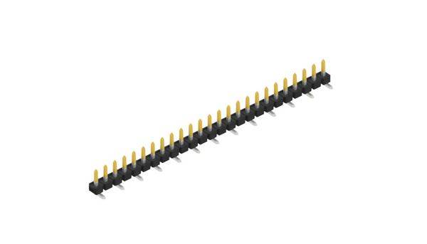 Fischer Elektronik Stiftleiste (Standard) Anzahl Reihen: 1 SLLP5SMD03825S 10St.
