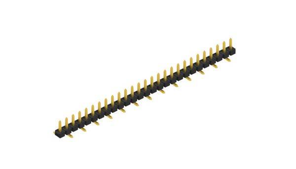 Fischer Elektronik Stiftleiste (Standard) Anzahl Reihen: 1 SLLP5SMD03827G 10St.
