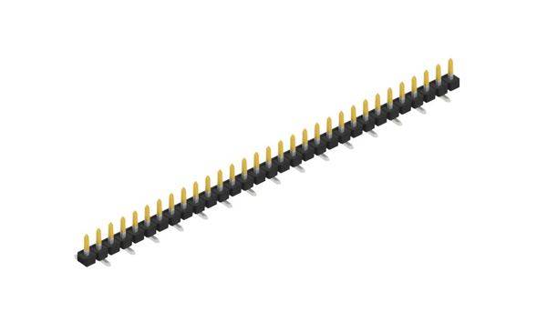 Fischer Elektronik Stiftleiste (Standard) Anzahl Reihen: 1 SLLP5SMD03831S 10St.
