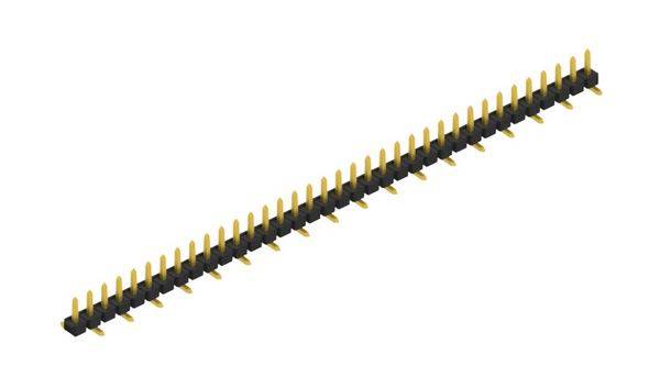 Fischer Elektronik Stiftleiste (Standard) Anzahl Reihen: 1 SLLP5SMD03836G 10St.