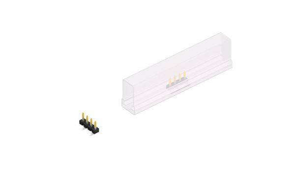 Fischer Elektronik Stiftleiste (Standard) Anzahl Reihen: 1 SLLP5SMD0384SSM 10St.