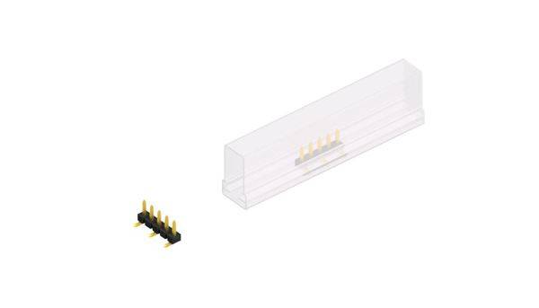 Fischer Elektronik Stiftleiste (Standard) Anzahl Reihen: 1 SLLP5SMD0385GSM 10St.