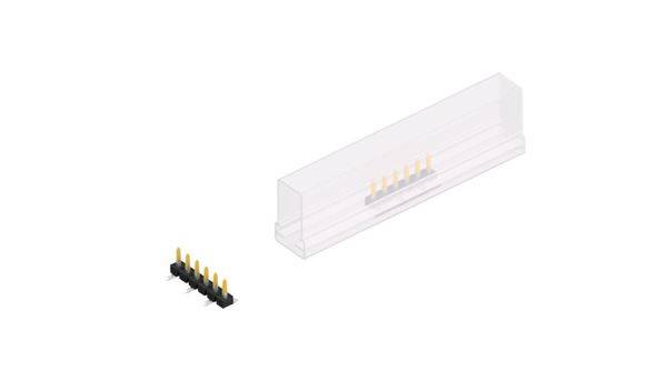 Fischer Elektronik Stiftleiste (Standard) Anzahl Reihen: 1 SLLP5SMD0386SSM 10St.