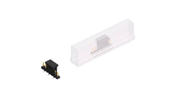 Fischer Elektronik Stiftleiste (Standard) Anzahl Reihen: 1 SLLP5SMD0387SBSM 10St.