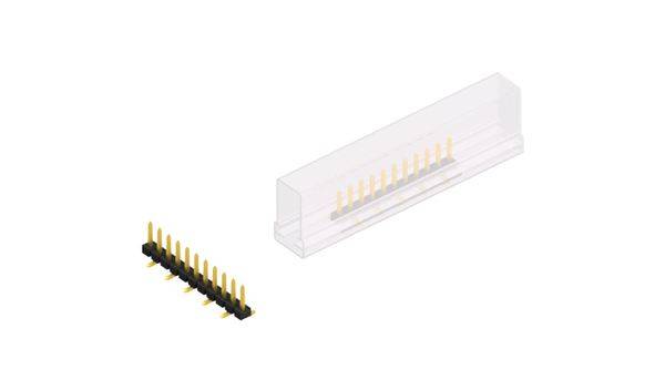 Fischer Elektronik Stiftleiste (Standard) Anzahl Reihen: 1 SLLP5SMD05111GSM 10St.